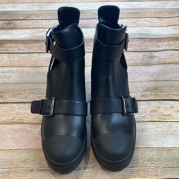 Michael Kors Corey Buckled Ankle Booties NWT - Picture 2 of 6